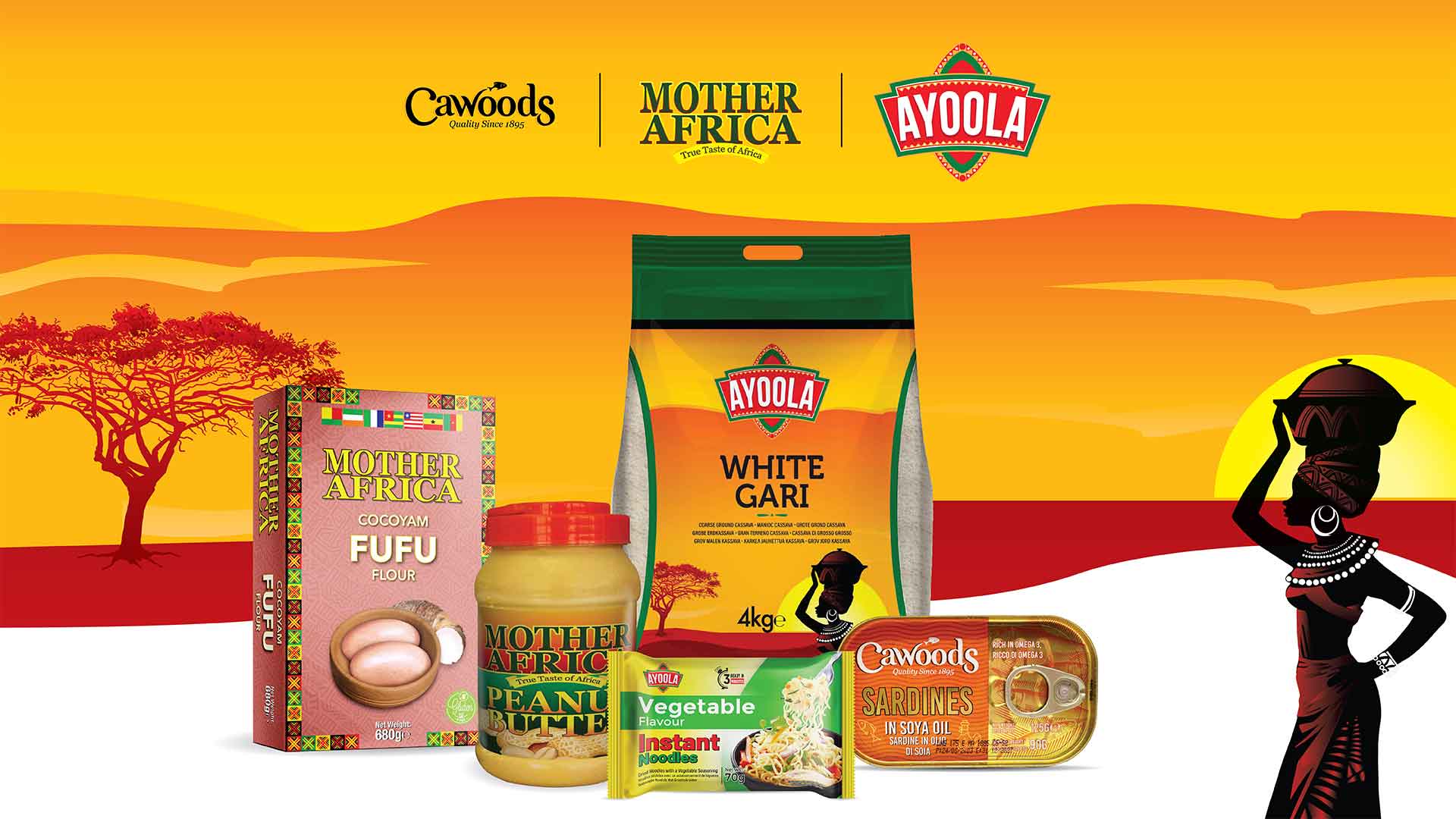 Ayoola, Mother Africa & Cawoods